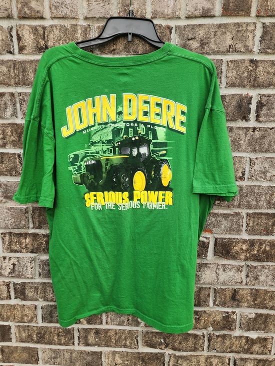 John Deere Other - John Deere Men’s Green Graphic Tractor T-Shirt 2 XL